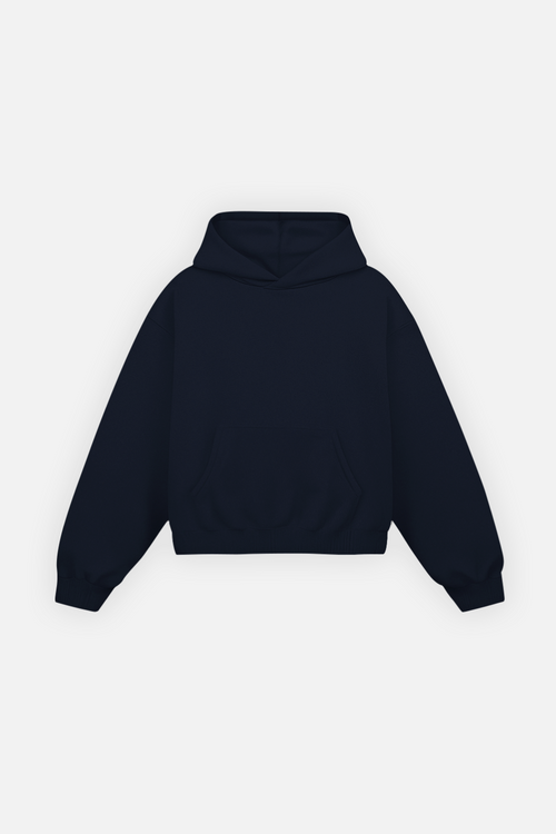 Basic Hoodie Navy Blue — photo 1