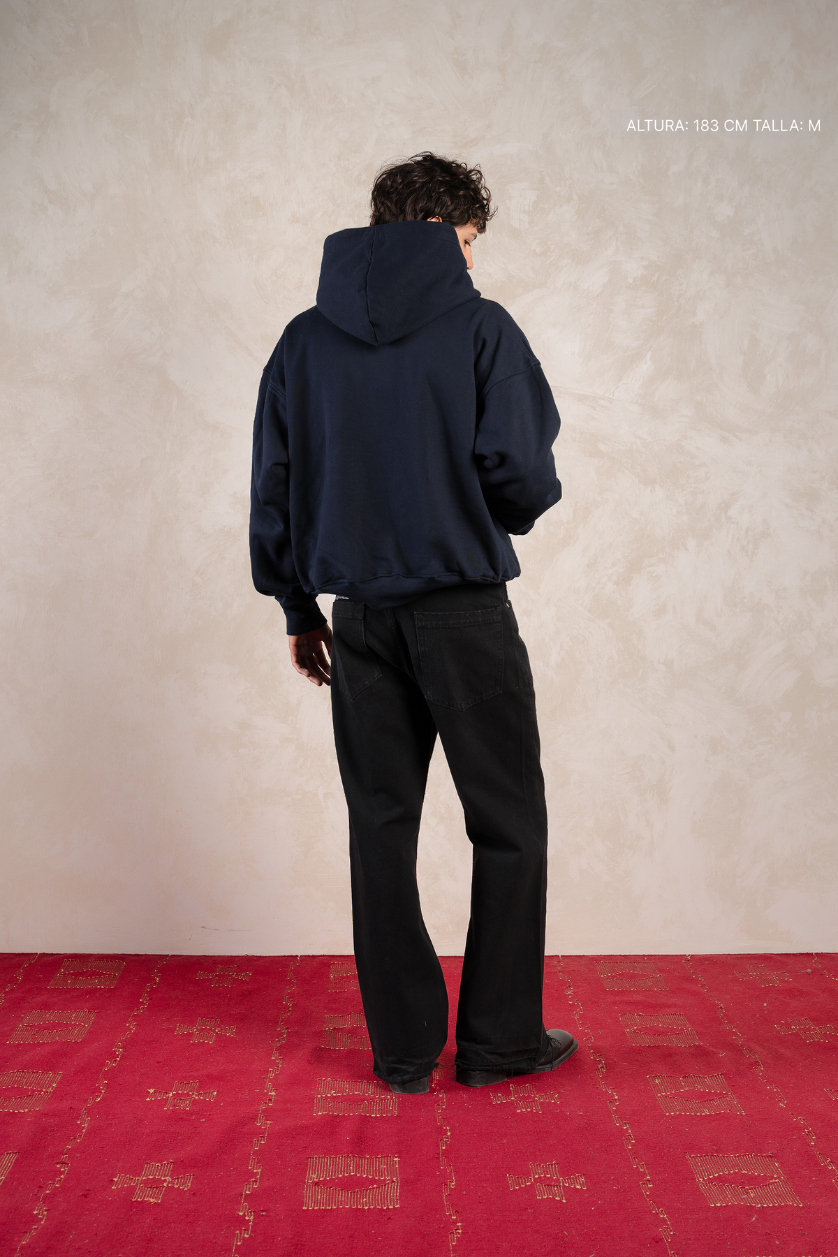 Basic Hoodie Navy Blue — photo 4