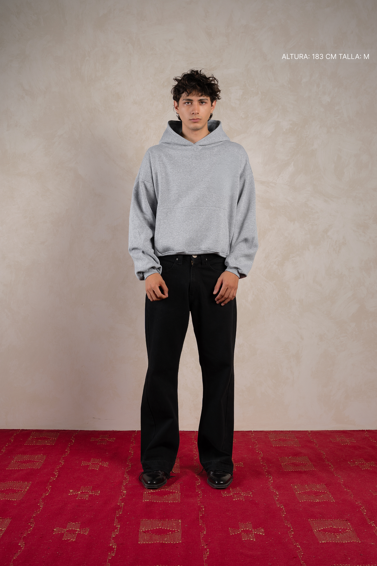 Basic Hoodie Oxford Grey — photo 2