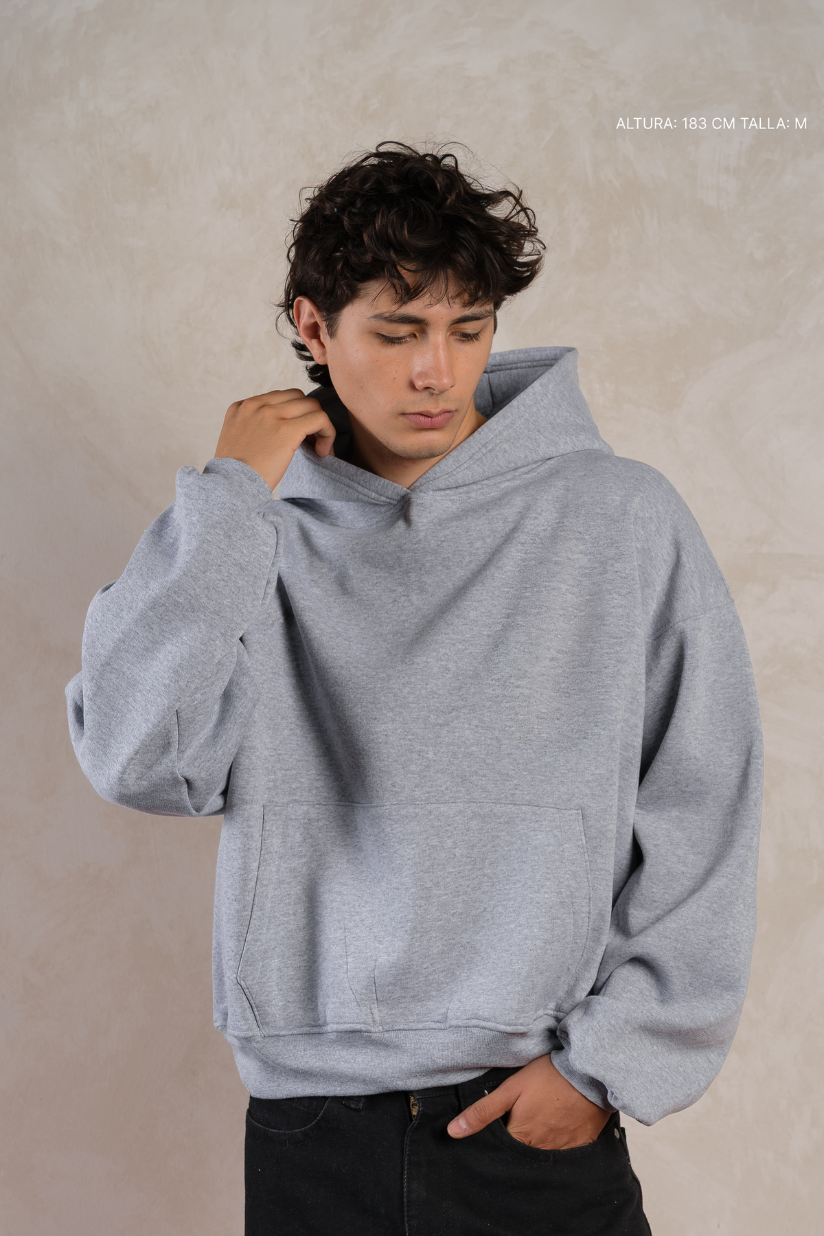 Basic Hoodie Oxford Grey — photo 6