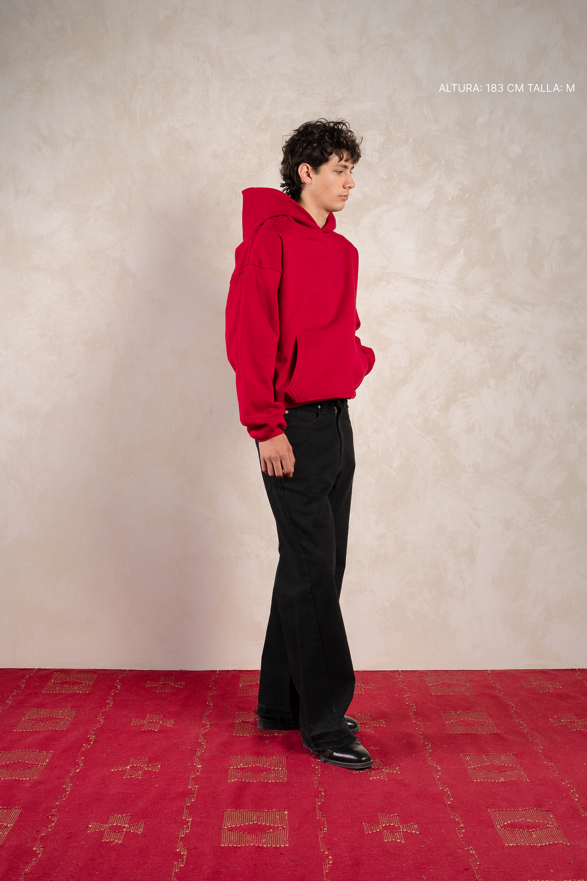 Basic Hoodie Red — photo 5