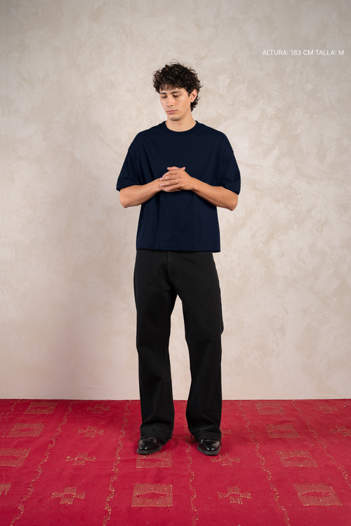 Basic Tee Navy Blue — photo 2
