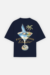 Sail Away Tee Navy Blue