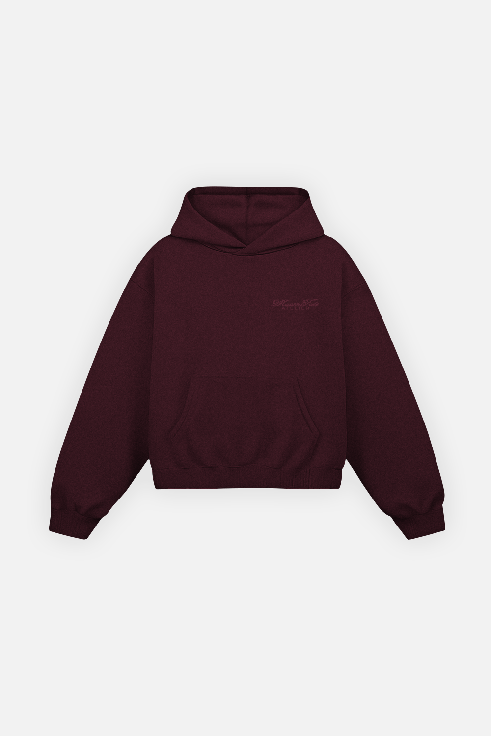 Cathedral Hoodie Burgundy — Front