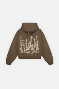 Cathedral Hoodie Mocha Brown