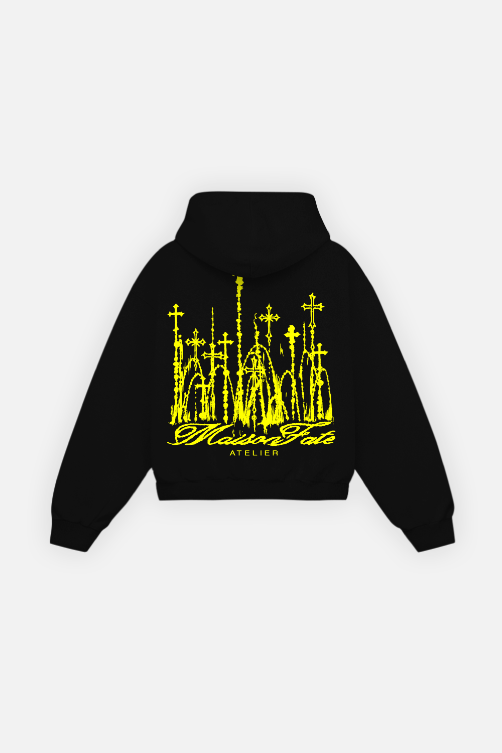 Cathedral Hoodie Vantablack — Back