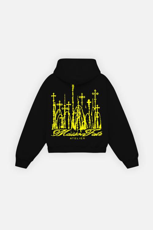 Cathedral Hoodie Vantablack — Back