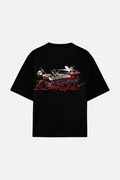 Jet Set Tee Black — Back