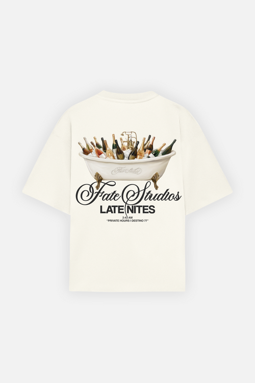 Champagne Service Tee Ivory · 01