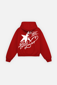 Fate Lover Spark Hoodie Cherry Red