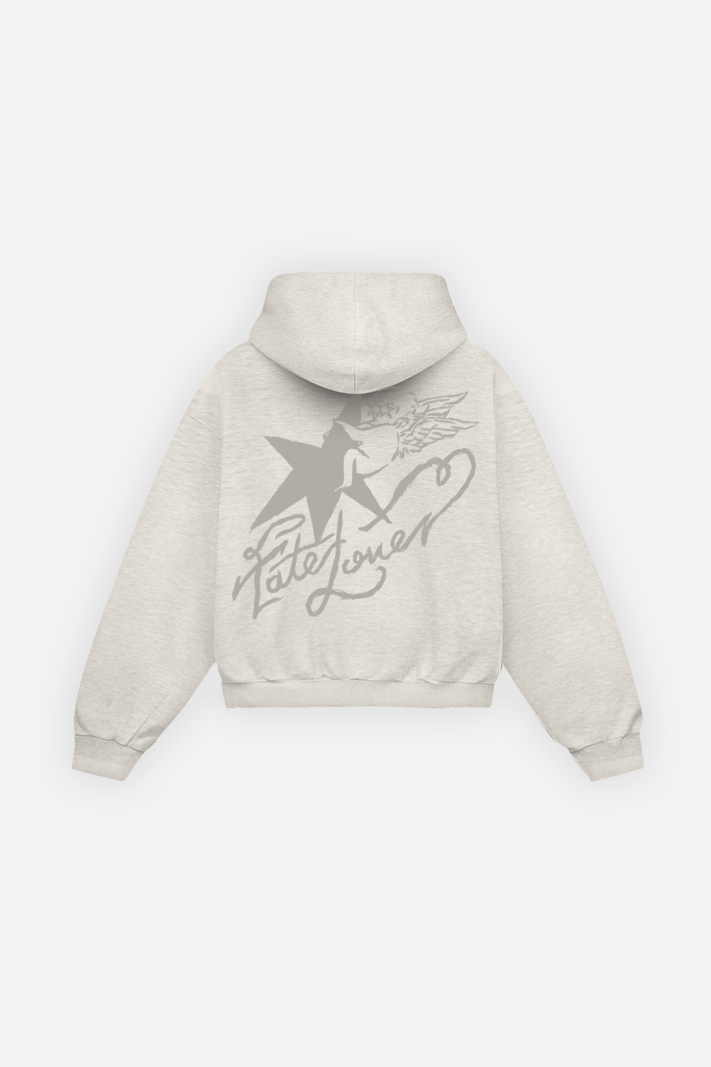 Fate Lover Spark Hoodie Jasper Champagne — Back
