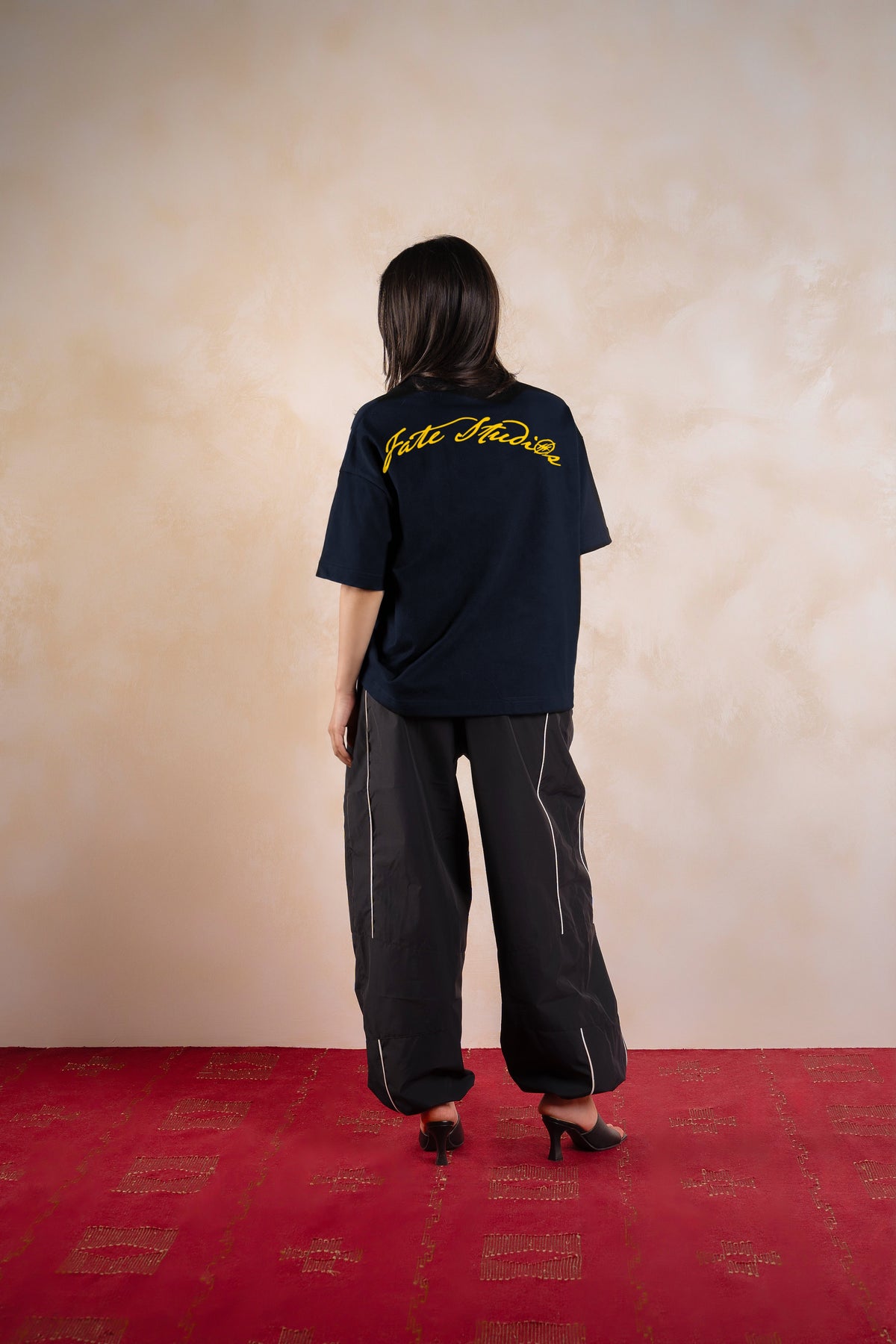 Fate Studios Tee Navy Blue — Editorial FATE · Back · New reference · Ajuste03 · 2026-09-21