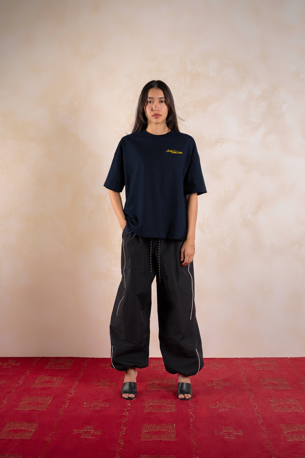 Fate Studios Tee Navy Blue — Editorial FATE · Front · New reference · Ajuste03 · 2026-09-21