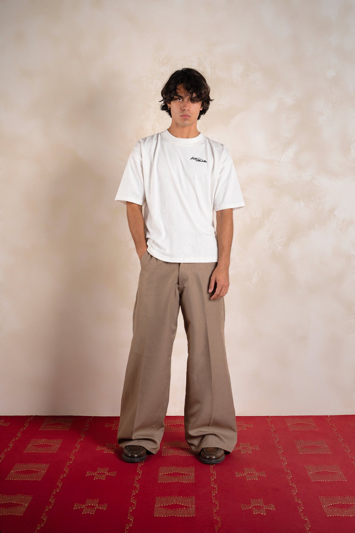 Fate Studios Tee Ivory — Editorial FATE · Front · Lookbook 2026-09-21