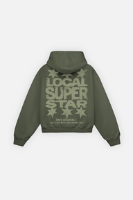 Local Super Star Hoodie Green Forest