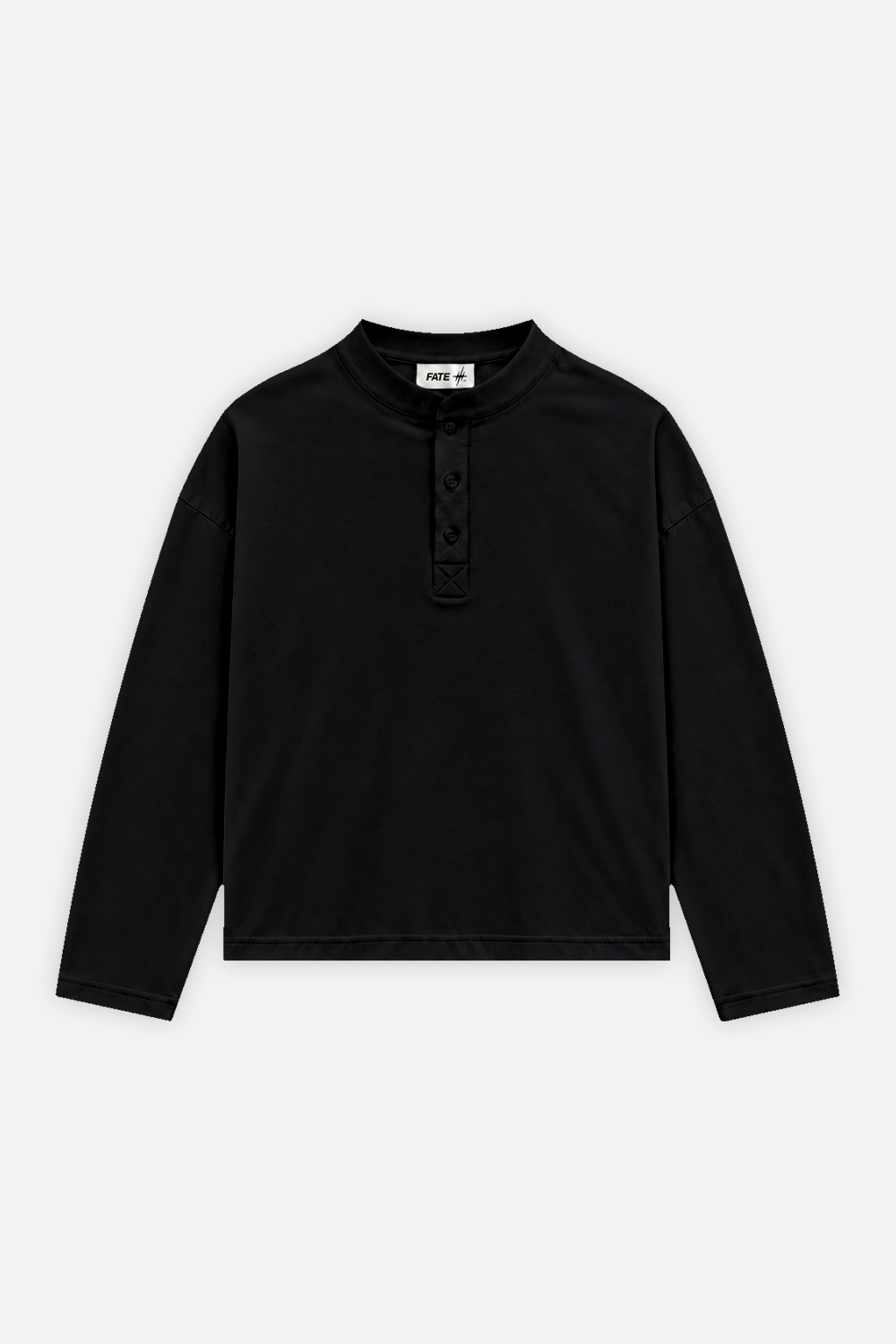 Maho Henley Longsleeve Black — photo 1