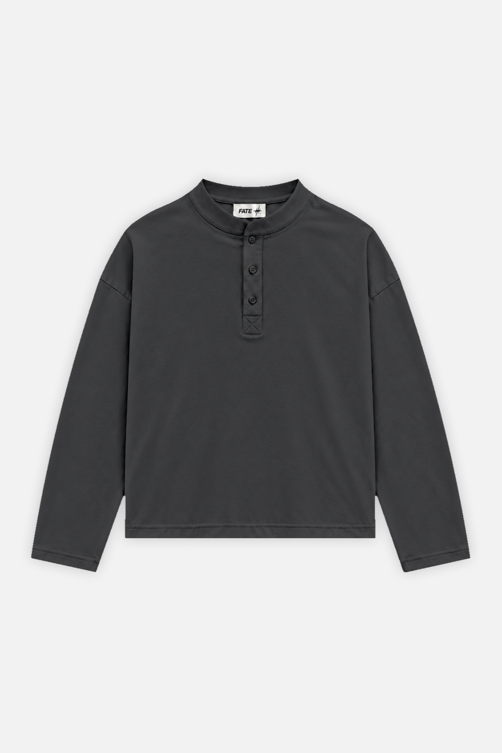 Maho Henley Longsleeve Oxford Grey — photo 1