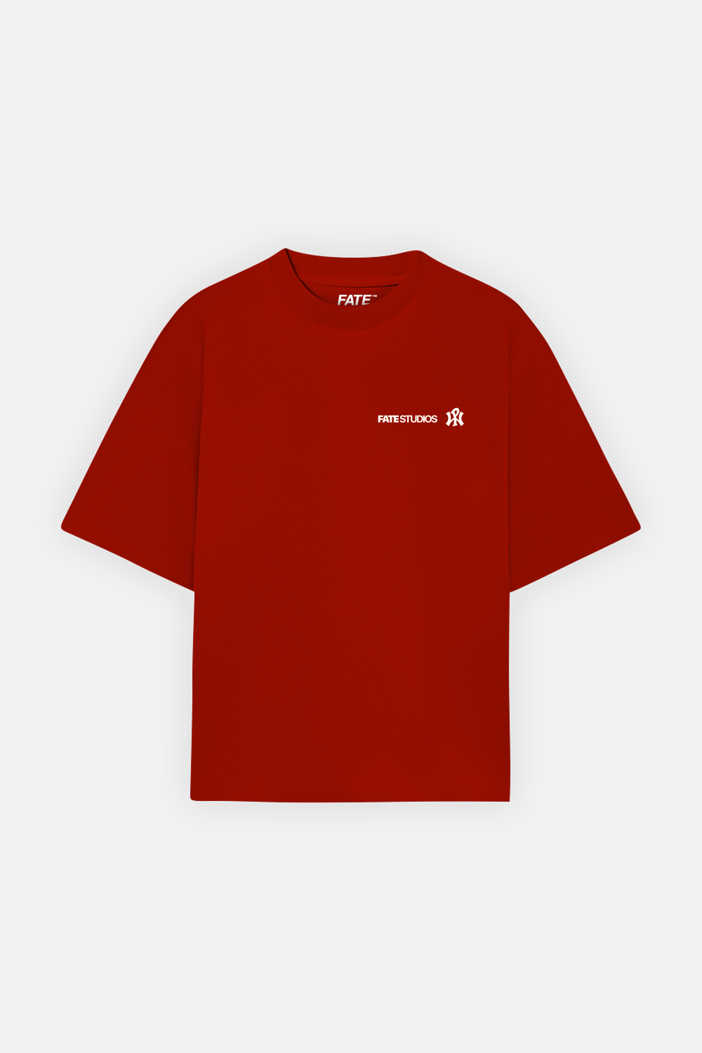 Not A Porn Star Tee Red — Front mockup