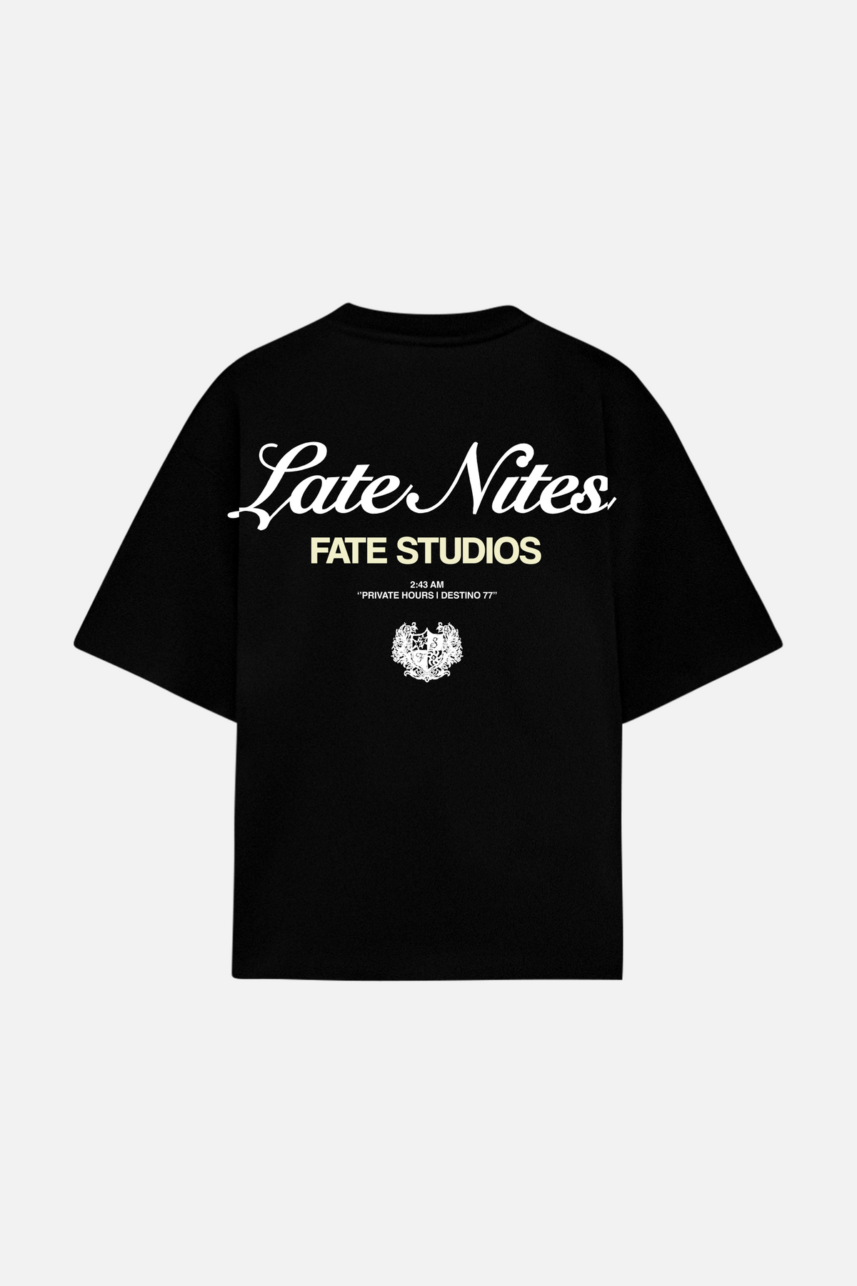 Private Hours Tee Black · 01