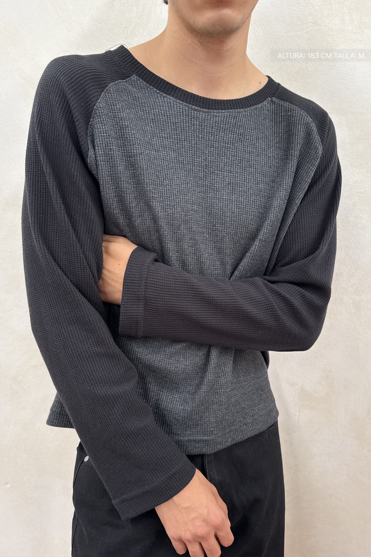 Raglan Longsleeve Black — photo 6