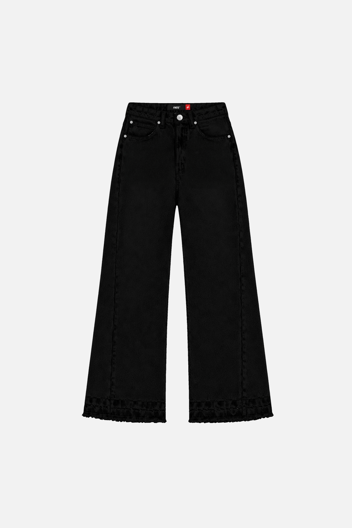 Twisted Flare Jeans Black — photo 3