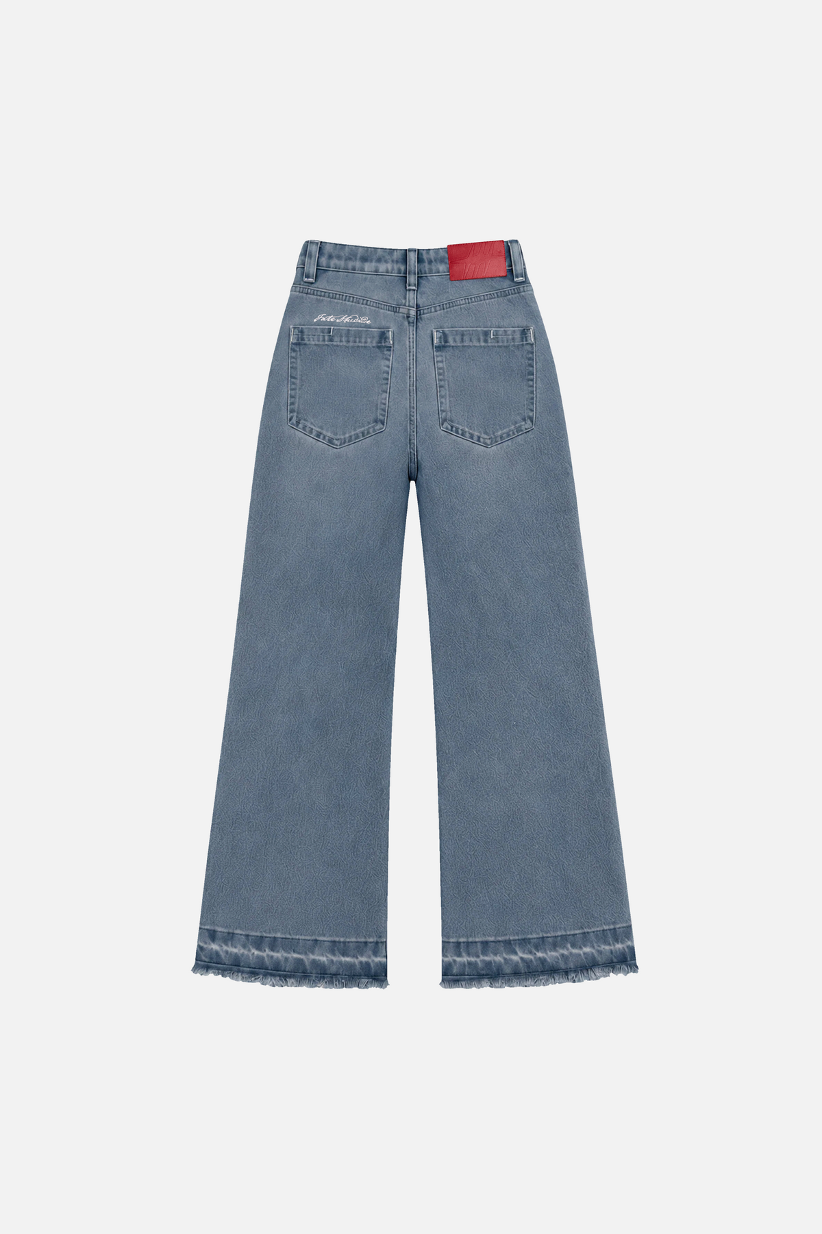 Twisted Flare Jeans Washed Blue — photo 1