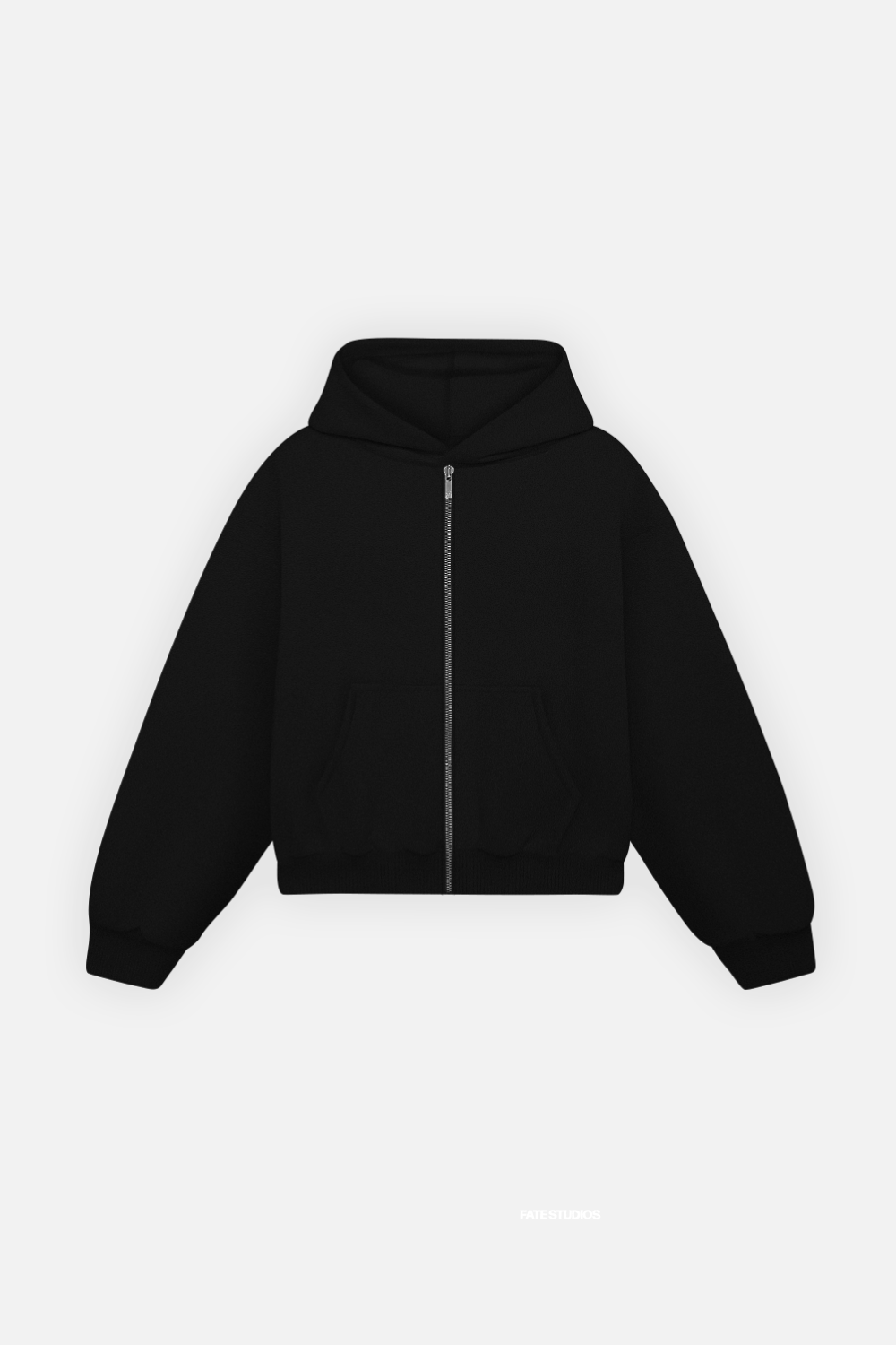 Zip Hoodie Black — photo 1