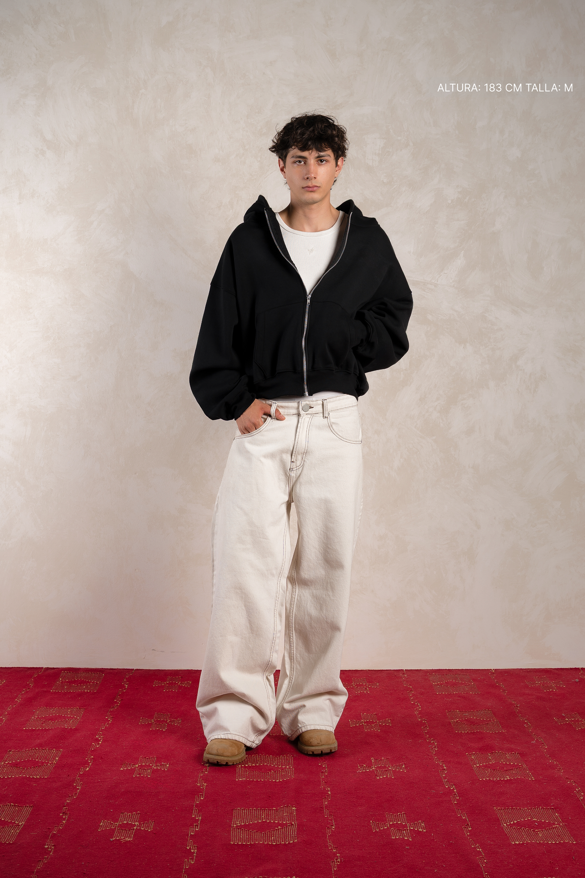 Zip Hoodie Black — photo 2
